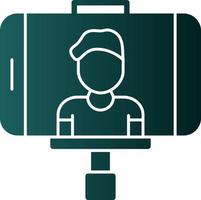 Vlogger Vector Icon Design