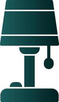 Floor Lamp Vector Icon Design