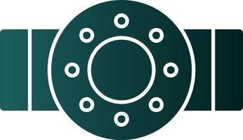 Flange Vector Icon Design