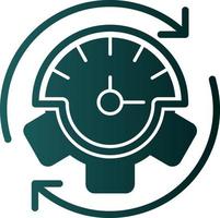 Efficiency Vector Icon Design