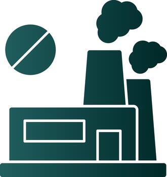 No Fossil Fuels Vector Icon Design