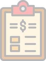 List Vector Icon Design