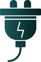 Electric Plug Vector Icon Design