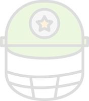 Helmet Vector Icon Design