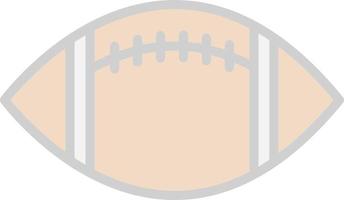 American Football Vector Icon Design