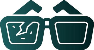 diseño de icono de vector de gafas de lectura