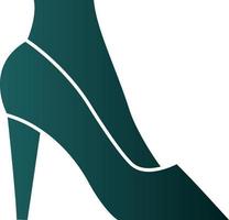 High Heels Vector Icon Design