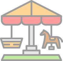 Carousel Vector Icon Design