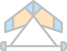 Gliding Vector Icon Design