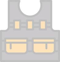 Bulletproof Vest Vector Icon Design