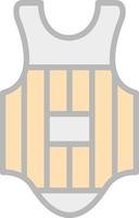 Chest Protection Vector Icon Design