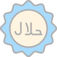 Halal Vector Icon Design