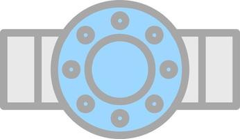 Flange Vector Icon Design
