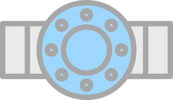 Flange Vector Icon Design