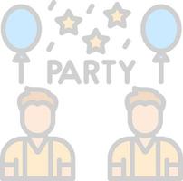 Party Vector Icon Design