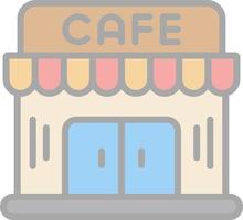 Cafe Vector Icon Design