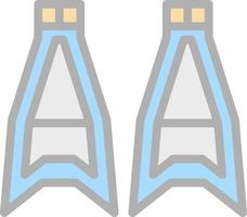 Fins Vector Icon Design