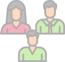 Family Vector Icon Design