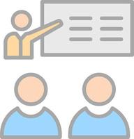 Coaching Vector Icon Design
