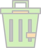 Garbage Vector Icon Design