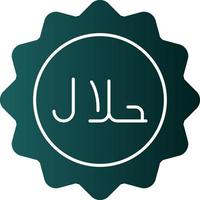 Halal Vector Icon Design