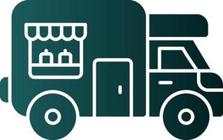 Food Truck Vector Icon Design