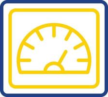 diseño de icono de vector de velocidad o metro