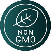 Non Gmo Vector Icon Design