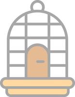 Birdcage Vector Icon Design