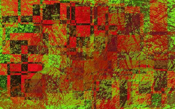 Abstract square grunge texture background vector