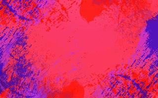 Abstract grunge texture blue and red color background vector