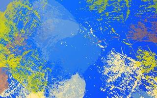 Abstract grunge texture blue and yellow color background vector