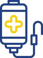 Blood Transfusion Vector Icon Design
