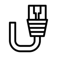 Ethernet Icon Design vector