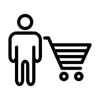 Consumer Icon Design vector