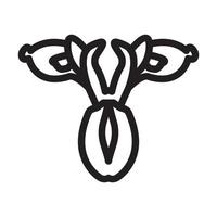Iris Icon Design vector