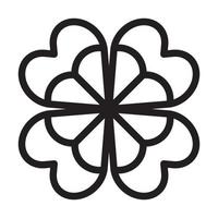 Clover Icon Design vector