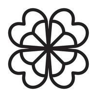 Clover Icon Design vector