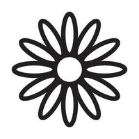 Daisy Icon Design vector