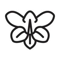 Freesia Icon Design vector