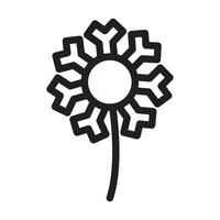 Dandelion Icon Design vector