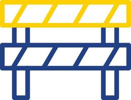 Barrier Vector Icon Design
