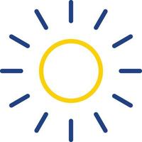 Sunlight Vector Icon Design