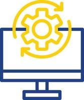 Operational SYstem Vector Icon Design