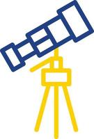 Telescope Vector Icon Design