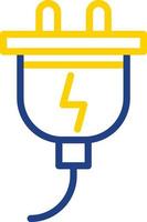 Electric Plug Vector Icon Design