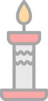 Candles Vector Icon Design