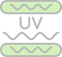 diseño de icono de vector ultravioleta