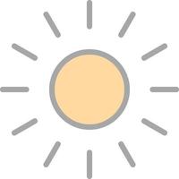 Sunlight Vector Icon Design