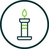 Candles Vector Icon Design